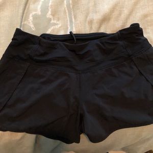 Black Lululemon shorts